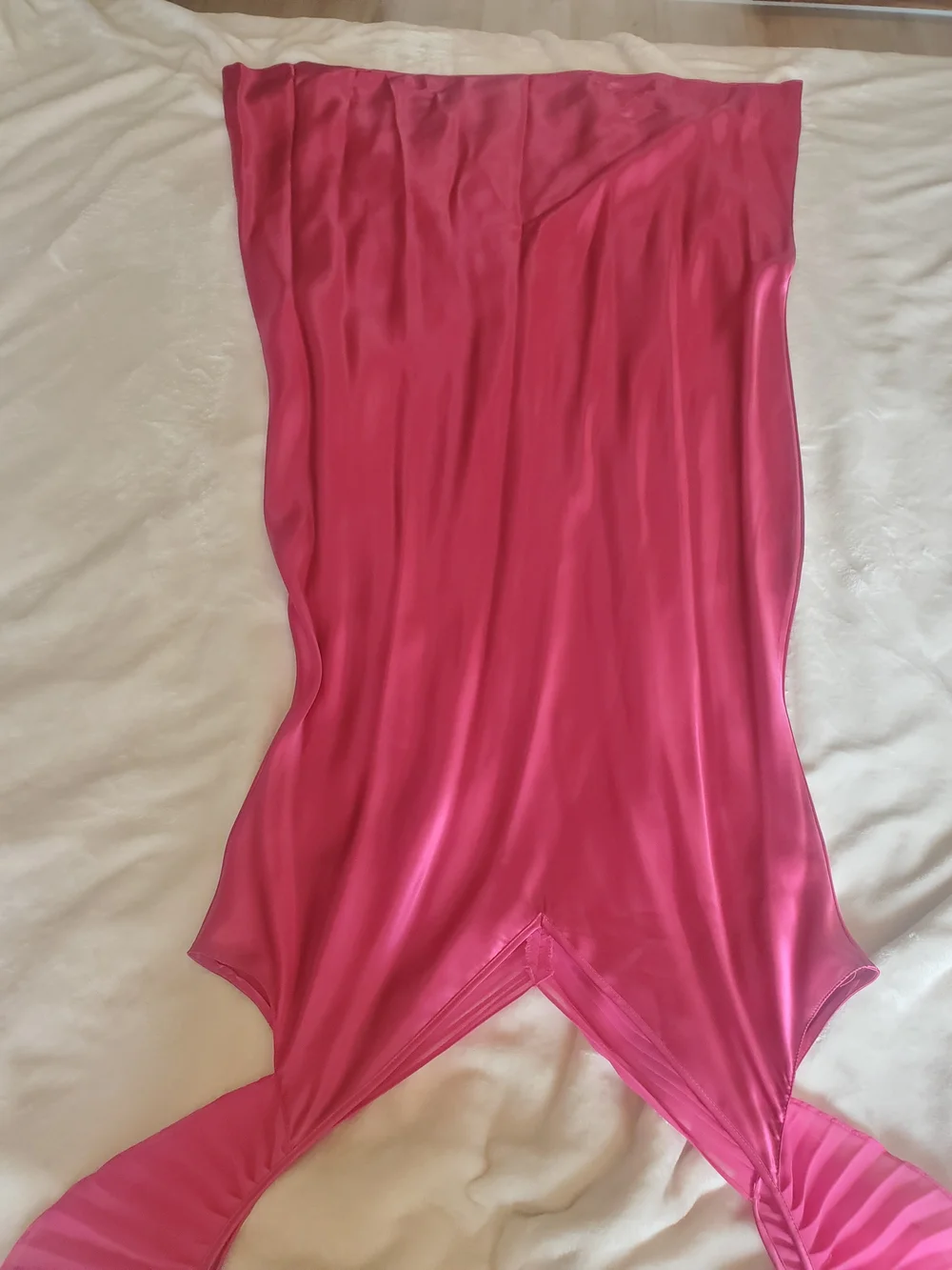 Vintage Silk Robe Set XL Valerie Stevens Pink 90s Boudoir Lingerie Lounge - Picture 13 of 16